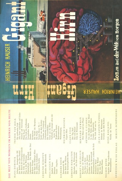 Hauser, Heinrich Leihbuch SU Gigant Hirn (Weiss) nur Schutzumschlag