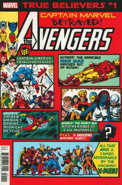 True Believers: Captain Marvel - Betrayed! 1