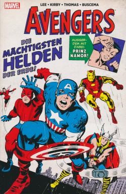 Marvel Klassiker (Panini, Br.) Alle 6 Bände kpl. (Z1-) [Avengers Nr. 1+2, Fantastic Four, Spider-Man
