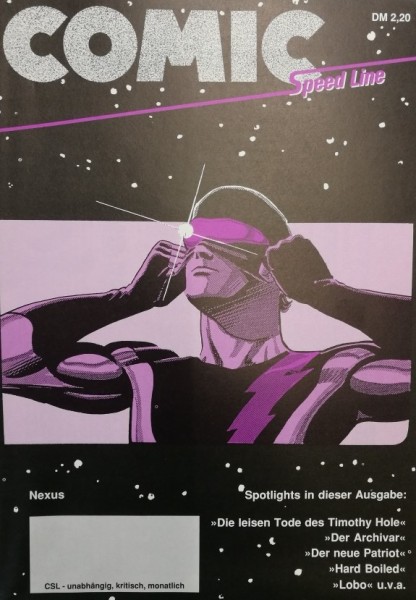 Comic Speedline (Tilsner, Zeitschrift, GbÜ.) 1991 Nr. 6-8