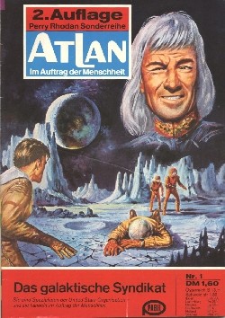 Atlan (Moewig) 2. Auflage Nr. 1-299 kpl. (Z0-2)