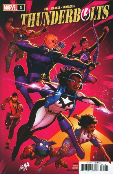 Thunderbolts (2022) 1-5 kpl. (Z1)