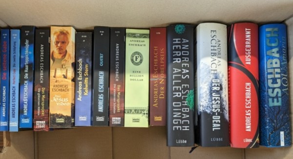 Paket 3904 14 verschiedene Andreas Eschenbach Roman-Taschenbücher (Z1-2)