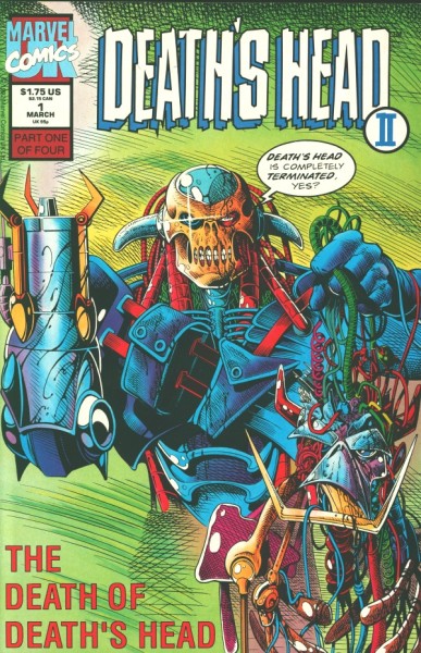 Death's Head II (1992) 1-4 kpl. (Z1)