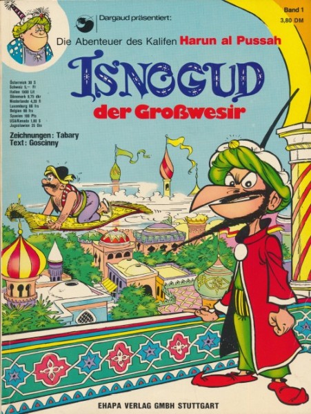 Isnogud (Ehapa, Br., 1974) 1. Auflage Nr. 1