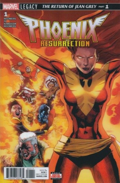 Phoenix Resurrection: The Return of Jean Grey 1-5 kpl. (Z1)