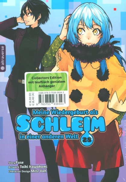 Meine Wiedergeburt als Schleim in einer anderen Welt 28 - Collectors Edition