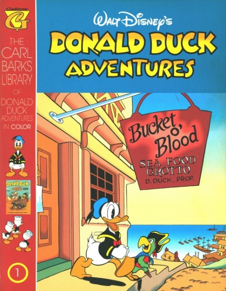 Carl Barks Library of Walt Disney`s Donald Duck Adventures in Color SC 1-11 zus.