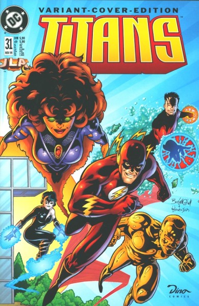 JLA (Dino, Gb.) Variant Nr. 31