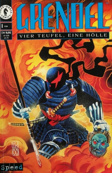 Grendel (Tilsner, Br., 1999) Vier Teufel, eine Hölle Nr. 1-3 kpl. (Z1)