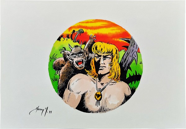 Originalzeichnung (1747) KF