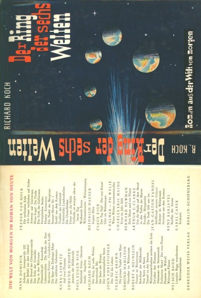 Koch, Richard Leihbuch SU Ring der sechs Welten (Weiss) nur Schutzumschlag