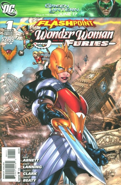 Flashpoint (2011) Wonder Woman and the Furies 1-3