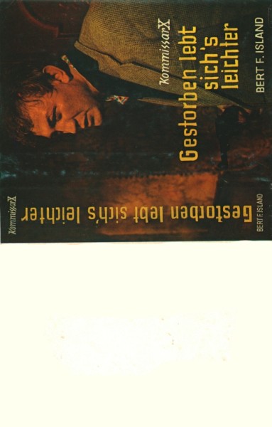 Kommissar X Leihbuch SU Gestorben lebt sichs leichter (Rekord) nur Schutzumschlag