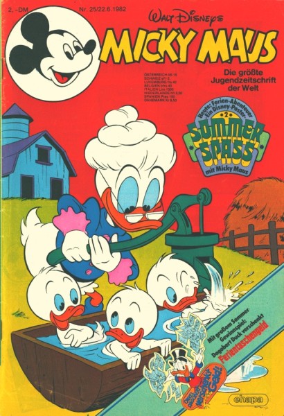 Micky Maus (Ehapa, Gb.) Jahrgang 1982 Nr. 1-52