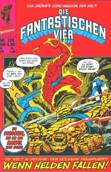 Fantastischen Vier (Marvel, Gb., 1999, ND aus Schuber) Nr. 128-137