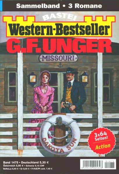 Western-Bestseller Sammelband G.F. Unger 1475