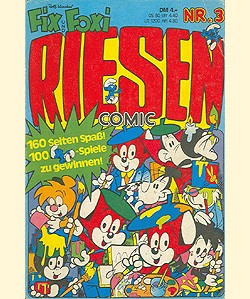 Fix und Foxi Riesencomic (Gevacur, Br.) Nr. 1-5