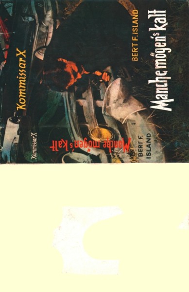 Kommissar X Leihbuch SU Manche mögens kalt (Rekord) nur Schutzumschlag