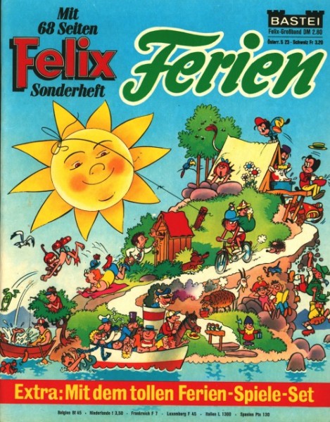 Felix Sonderheft (Bastei, Gb.) Ferien 1965-1979