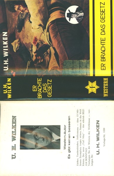 Wilken, U.H. Leihbuch SU Er brachte das Gesetz (Feldmann) nur Schutzumschlag