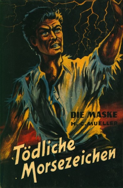 Maske Leihbuch Tödliches Morsezeichen (Balowa)