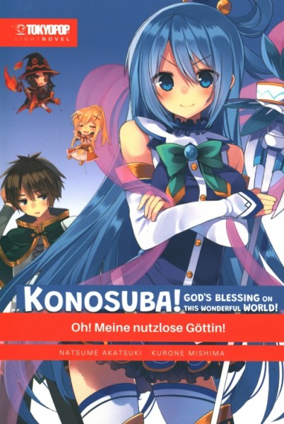 Konosuba! (Tokyopop, Tb.) Light Novel Nr. 1-9