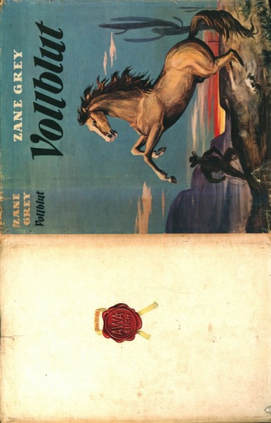 Grey, Zane Leihbuch SU Vollblut (Awa) nur Schutzumschlag