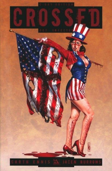 Crossed 1st series Get Infected - C-Day Cover