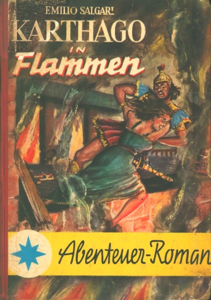 Salgari, Emilio LB Karthago in Flammen (Blaustern) Leihbuch