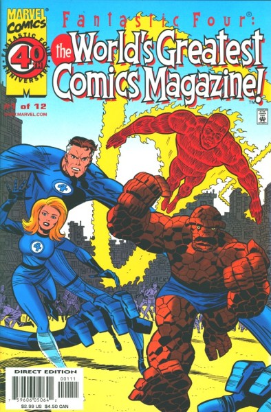 Fantastic Four: World's Greatest Comic Magazine (2000) 1-12 kpl. (Z1)