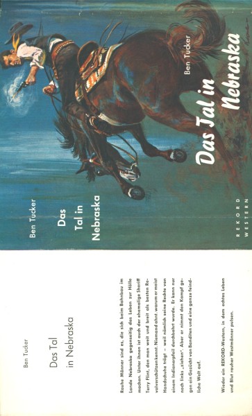 Tucker, Ben Leihbuch SU Tal in Nebraska (Rekord) nur Schutzumschlag