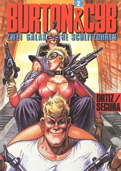 Burton & Cyb (Edition Kunst der Comics, B.) Nr. 1-3 kpl. (Z2)