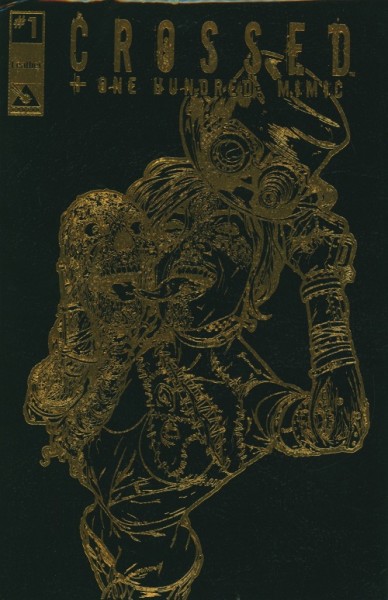 Crossed Plus One Hundred Mimic - Gold Foil Leather Cover 1