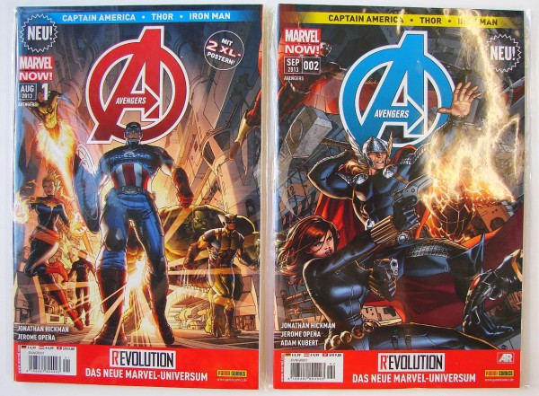 Avengers (Panini, Gb., 2013) Nr. 1-36 kpl. (Z1)