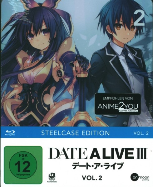 Date A Live III Vol. 2 (Steelcase Edition) Blu-ray