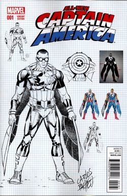 US: All-New Captain America 1 Pacheco Variant-Cover