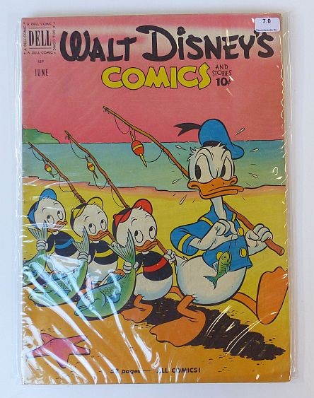 Walt Disney`s Comics and Stories Nr.129 Graded 7.0