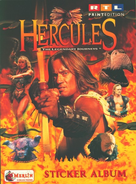 Merlin-Bilderdienst SBA Hercules (31332/30) Leeralbum ohne Sondercards Sammelbilderalbum