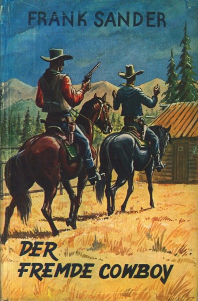 Burmester's Abenteuer-Serie LB VK Fremde Cowboy (Burmester) Leihbuch Vorkrieg Sander,Frank