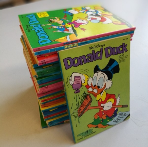 30 verschiedene Donald Duck TB (Z0-2)