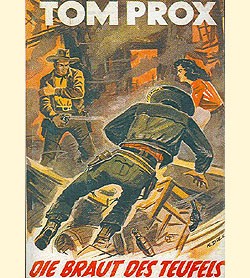 Tom Prox Leihbuch (Reprints-Tb) Nr. 1,12,80 Nachdruck der Nachkriegsbücher im Tb-Format