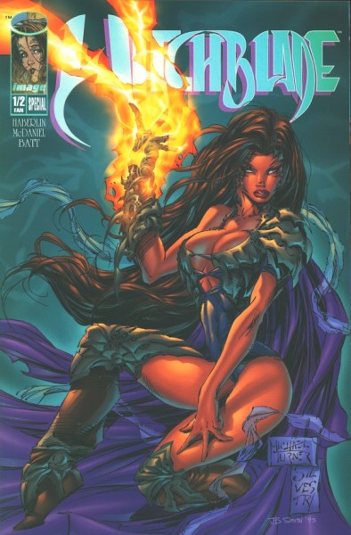 Witchblade (1995) Overstreet Variant Cover 1/2