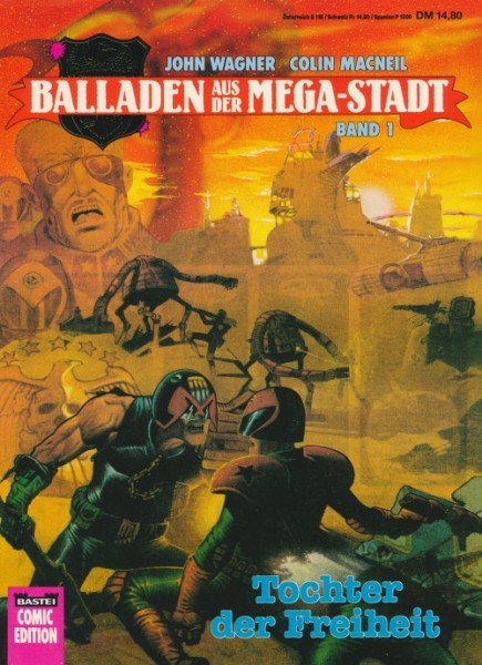 Bastei Comic Edition (Bastei, Br.) Balladen aus der Mega-Stadt Nr. 1-3 kpl. (Z1)