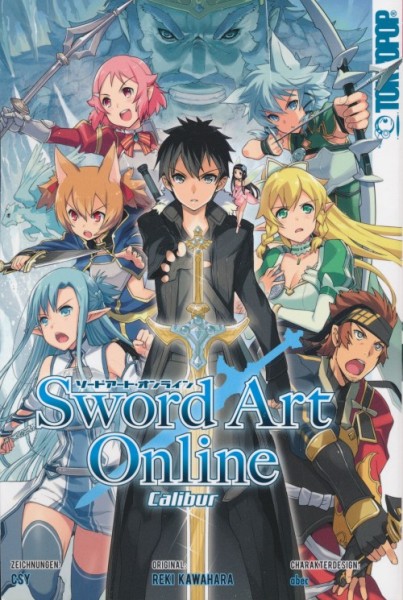 Sword Art Online (Tokyopop, Tb.) Calibur