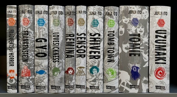 Junji Ito Manga (Carlsen, B.) Nr. 1-10 zus. (neu)