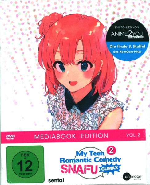 My Teen Romantic Comedy Snafu Climax Staffel 3 Vol. 2 Mediabook Edition DVD