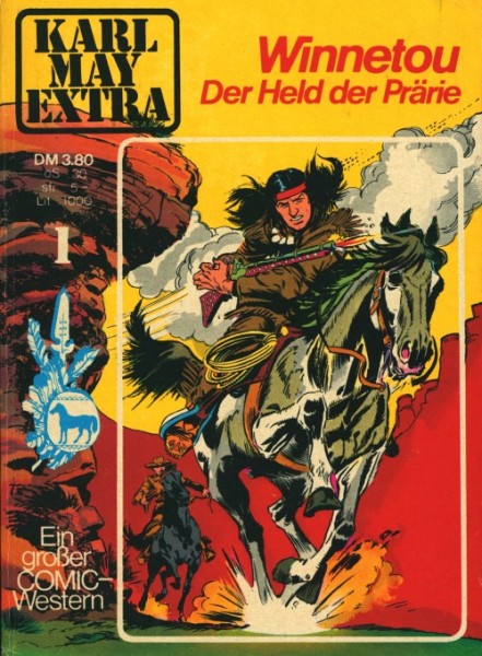 Karl May Extra (Gevacur, Tb.) Nr. 1-4 kpl. (Z2)