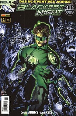 Blackest Night (Panini. Gb.) Nr. 1-8 kpl. (Z1)