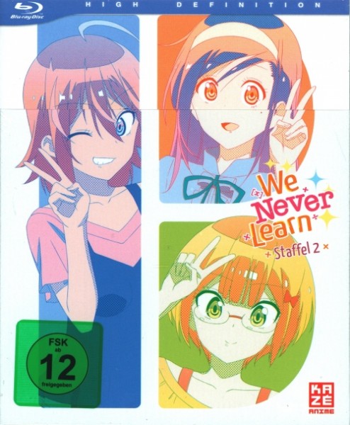 We never learn Staffel 2 Vol. 1 im Schuber Blu-ray
